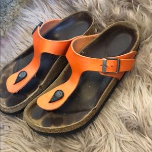 Birkenstock Gizeh Orange